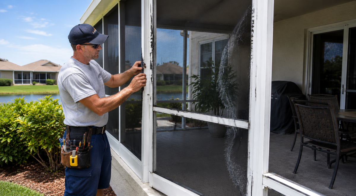 Door Screen Repair Near Me