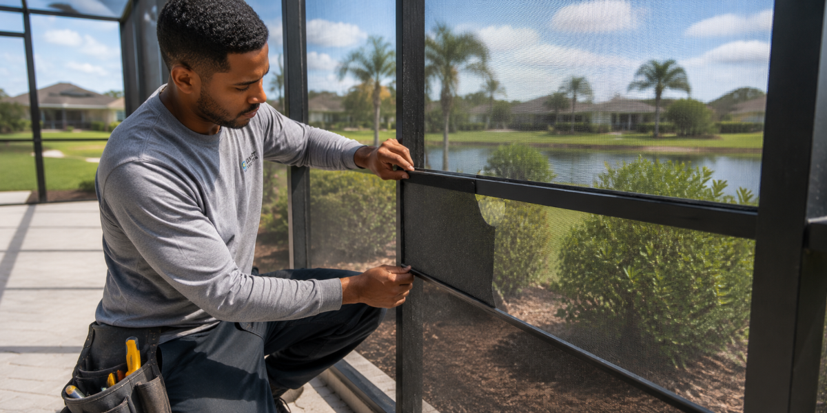 Patio Screen Panel Replacement Near Me